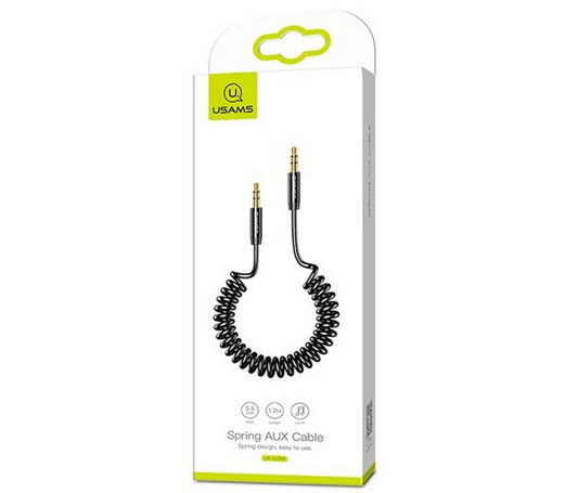 CABLE JACK 3.5mm Noir 1.2m - USAMS
